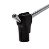 Cadeado anti-roubo de plástico preto (para gancho simple) 8mm