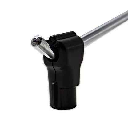 Cadeado anti-roubo de plástico preto (para gancho simple) 8mm