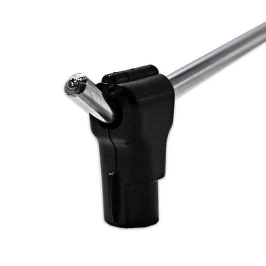 Cadeado anti-roubo de plástico preto (para gancho simple) 8mm
