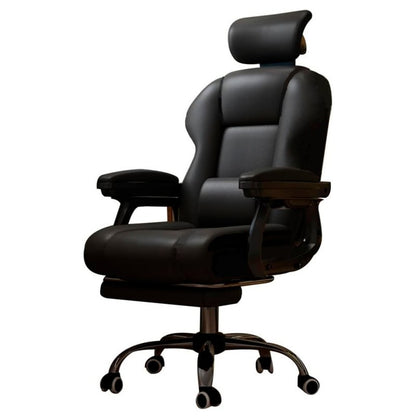 Cadeira de Escritório Premium COOL Board Preta (Apoio para os Pés)