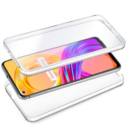 Capa COOL de Silicone 3D para Realme 8 / 8 Pro (frente e verso transparentes)