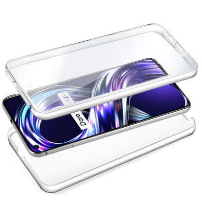 Capa COOL de Silicone 3D para Realme 8i / Narzo 50 (frente e verso transparentes)