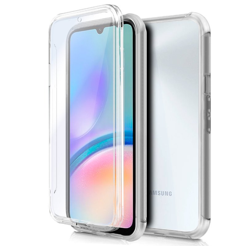 Capa COOL de Silicone 3D para Samsung A057 Galaxy A05s (transparente frente + verso)