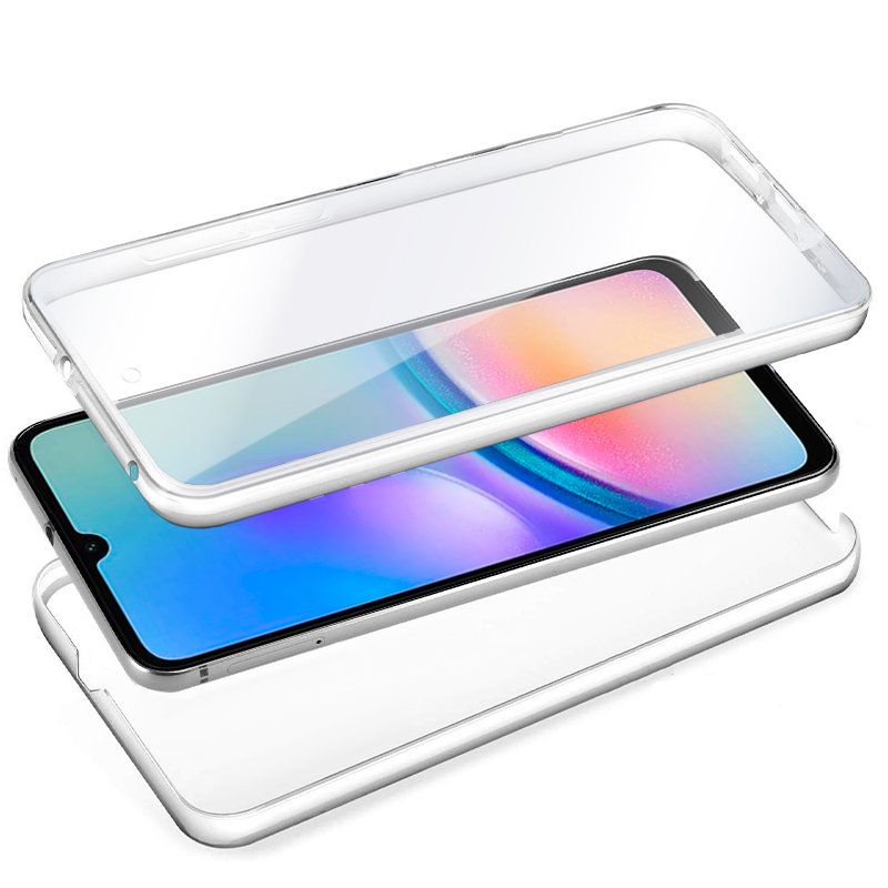 Capa COOL de Silicone 3D para Samsung A057 Galaxy A05s (transparente frente + verso)