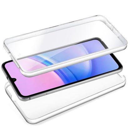 Capa COOL de Silicone 3D para Samsung A155 Galaxy A15 / A15 5G / M15 5G (transparente frente + verso)