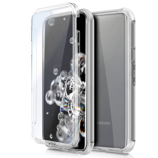 Capa COOL de Silicone 3D para Samsung G988 Galaxy S20 Ultra 5G (frente e verso transparentes)