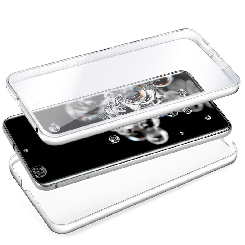 Capa COOL de Silicone 3D para Samsung G988 Galaxy S20 Ultra 5G (frente e verso transparentes)
