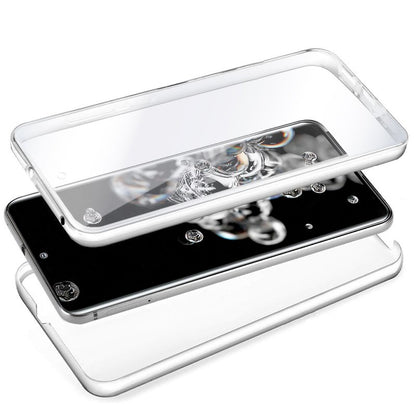 Capa COOL de Silicone 3D para Samsung G988 Galaxy S20 Ultra 5G (frente e verso transparentes)