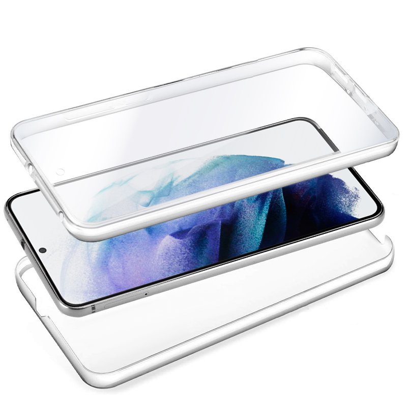 Capa COOL de Silicone 3D para Samsung G996 Galaxy S21 Plus (frente e verso transparentes)