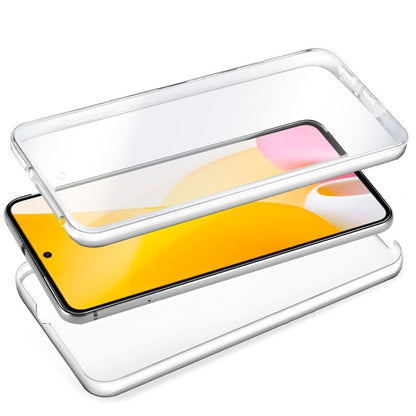 Capa COOL de Silicone 3D para Xiaomi 12 Lite (frente e verso transparentes)