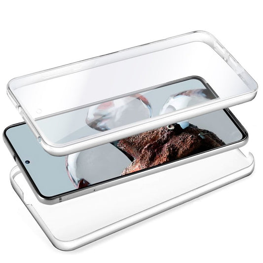 Capa COOL de Silicone 3D para Xiaomi 12T / 12T Pro (frente e verso transparentes)