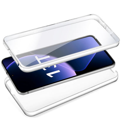 Capa COOL de Silicone 3D para Xiaomi 13T / 13T Pro (transparente frente + verso)