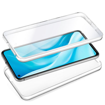 Capa COOL de Silicone 3D para Xiaomi Mi 11 Lite / Mi 11 Lite 5G (frente e verso transparentes)