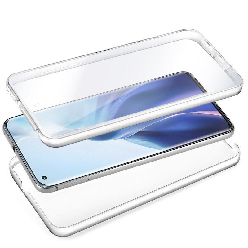 Capa COOL de Silicone 3D para Xiaomi Mi 11 / Mi 11 Pro (frente e verso transparentes)