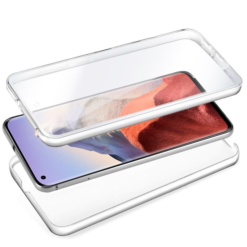 Capa COOL de Silicone 3D para Xiaomi Mi 11 Ultra (frente e verso transparentes)