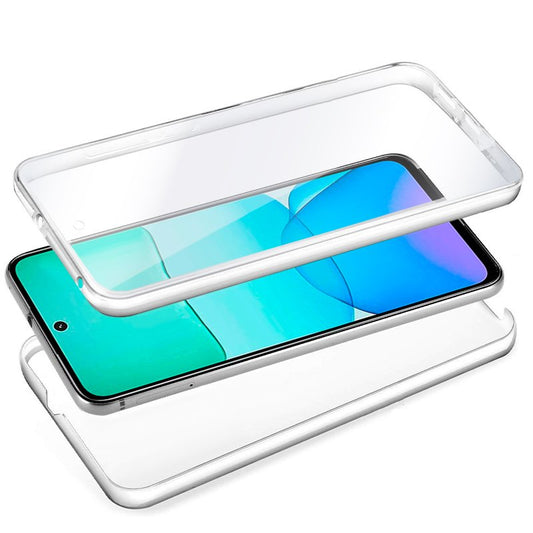 Capa COOL de Silicone 3D para Xiaomi Redmi 13 / Poco M6 (transparente frente + verso)