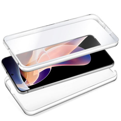 Capa COOL de Silicone 3D para Xiaomi Redmi Note 11 Pro / Note 11 Pro 5G / Note 12 Pro 4G (frente transparente + verso)