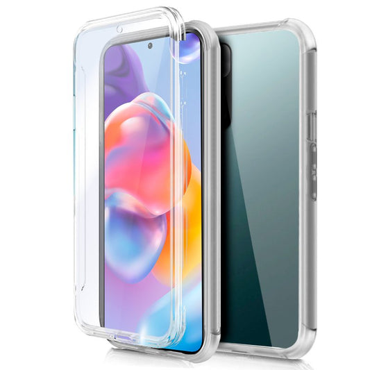 Capa COOL de Silicone 3D para Xiaomi Redmi Note 11 Pro Plus 5G (transparente frente + verso)
