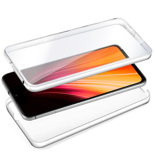 Capa COOL de Silicone 3D para Xiaomi Redmi Note 8 / Note 8 (2021) (frente e verso transparentes)