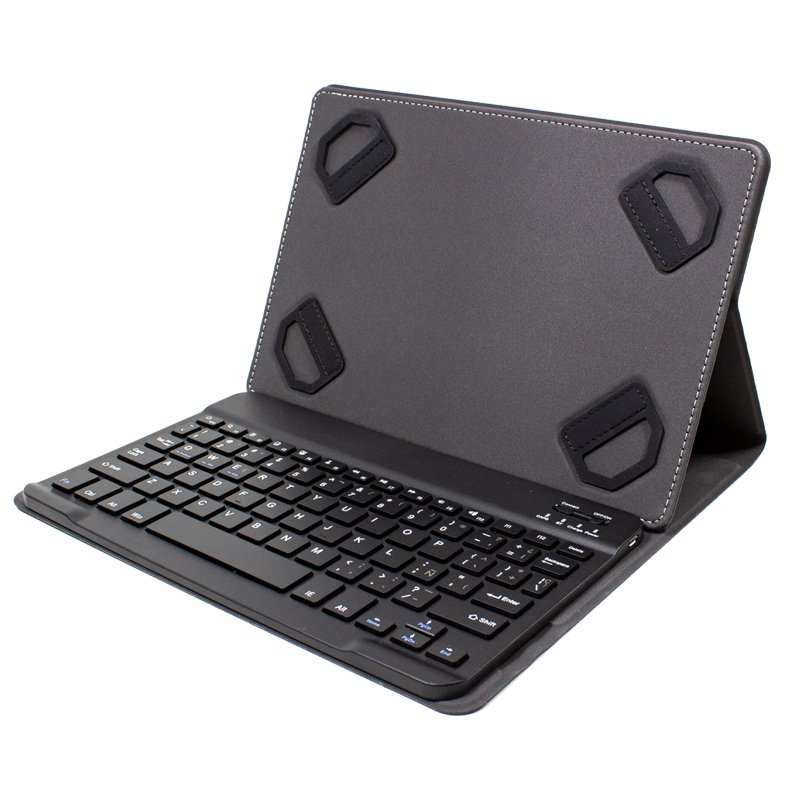 Capa COOL Ebook / Tablet 9 - 10,5 polegadas Teclado Bluetooth Couro Sintético Preto (Espanhol)