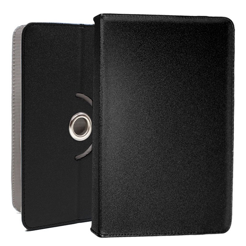 Capa COOL Ebook / Tablet 9 poleg. Couro Sintético Preto Rotativa