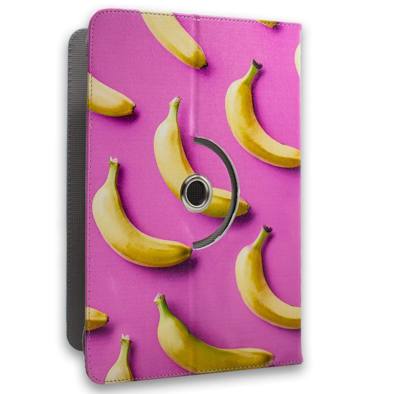 Capa COOL Ebook / Tablet Universal 9,7 - 11 poleg. Couro Sintético Bananas (Quadrado)