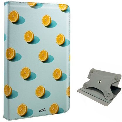 Capa COOL Ebook / Tablet Universal 9.7 - 11 poleg. Couro Sintético Limões (Panorâmico)