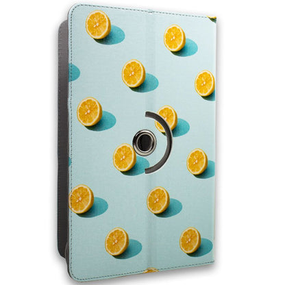 Capa COOL Ebook / Tablet Universal 9.7 - 11 poleg. Couro Sintético Limões (Panorâmico)
