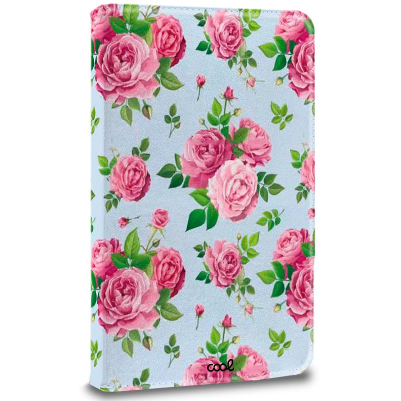 Capa COOL Ebook / Tablet Universal 9.7 - 11 poleg. Rosas (Panorâmico)