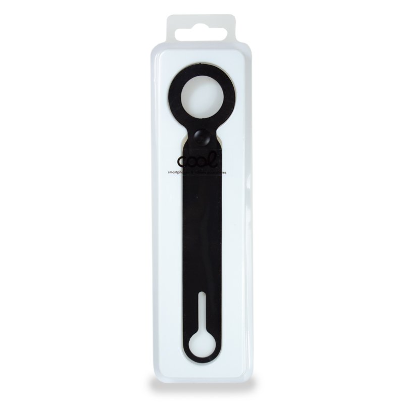 Capa COOL Loop compatível com AirTag Silicone Preto