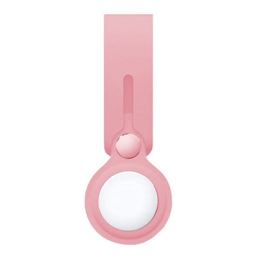 Capa COOL Loop compatível com AirTag Silicone Rosa