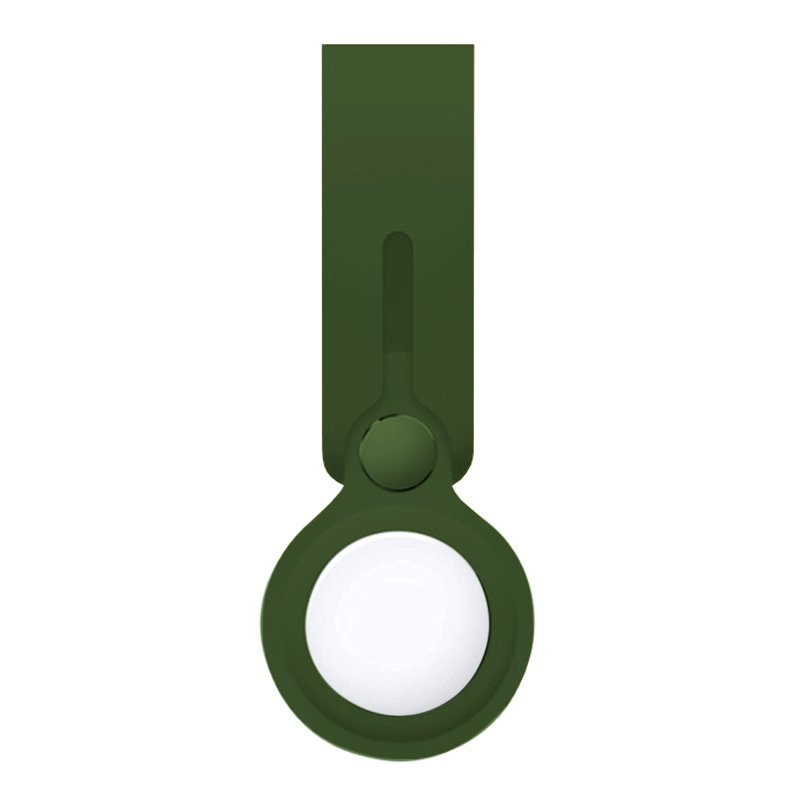 Capa COOL Loop compatível com AirTag Silicone Verde