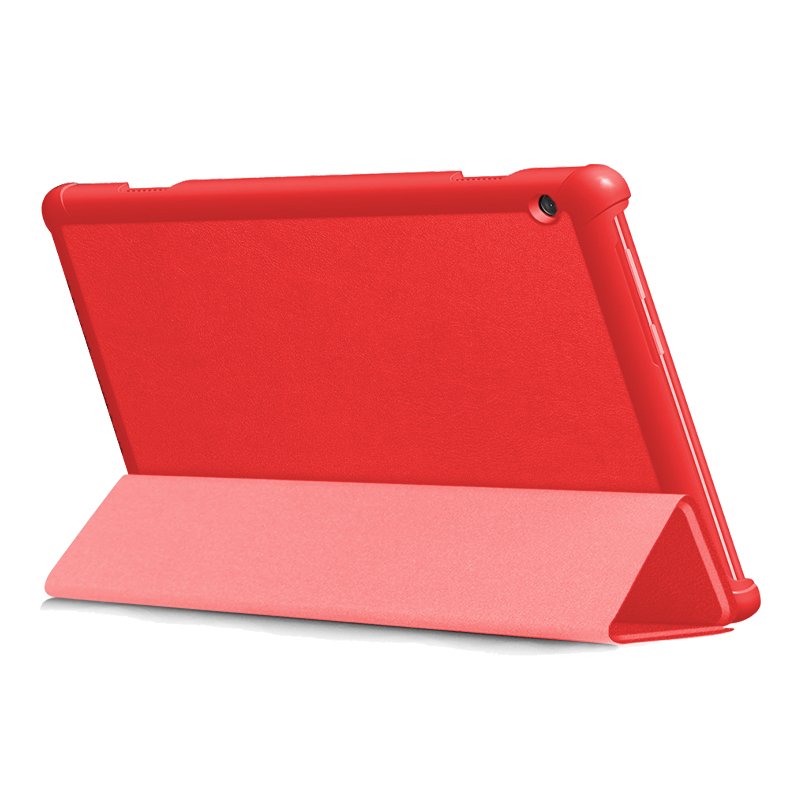 Capa COOL para Huawei Matepad T10s Couro Sintético Vermelho 10.1 polegadas