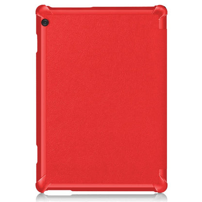 Capa COOL para Huawei Matepad T10s Couro Sintético Vermelho 10.1 polegadas