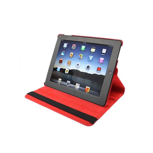 Capa COOL para iPad 2 / iPad 3 / 4 Rotativa Couro Sintético Vermelho