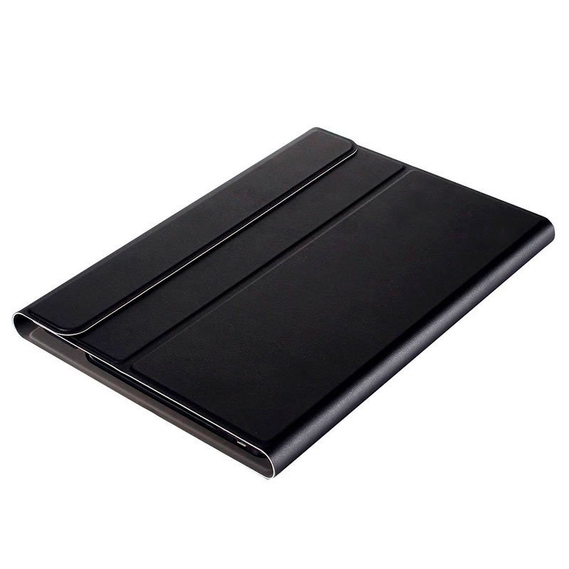 Capa COOL para iPad (2019 / 2020 / 2021) 10,2 pol. Couro Sintético Teclado Bluetooth (Preto)