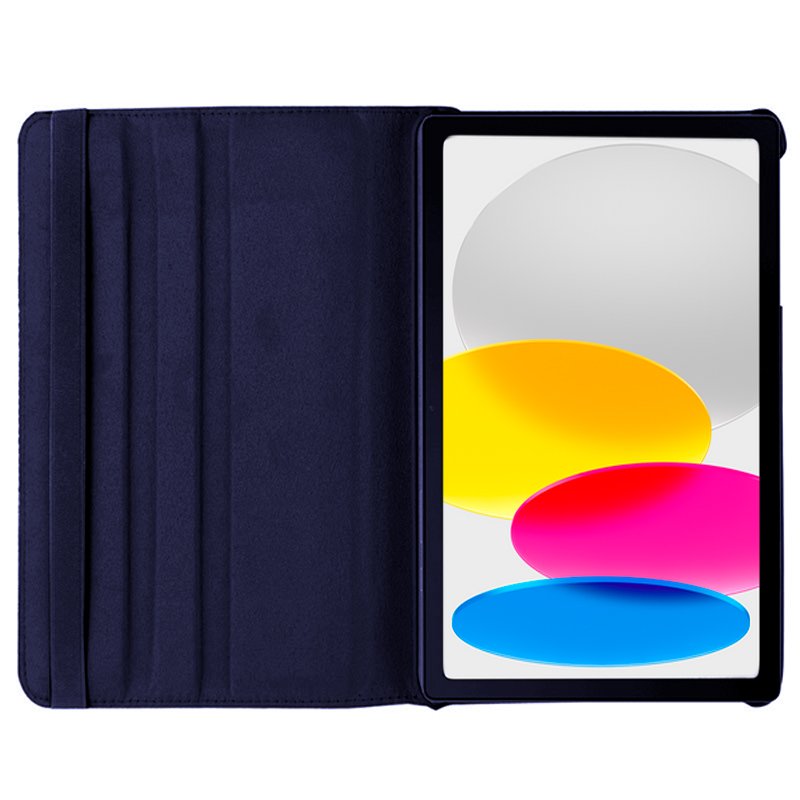 Capa COOL para iPad (2022 / 2024) 10.9 (10 Gen.) / iPad 11 2025 (A16) Couro Sintético Azul