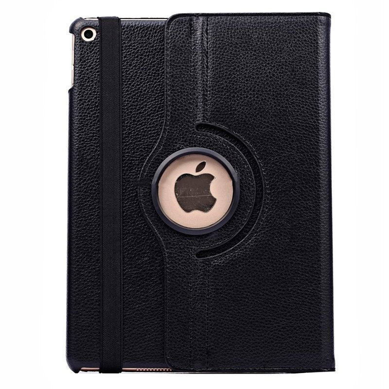 Capa COOL para iPad Air / Air 2 / Pro 9.7 / iPad 2017 / iPad 2018 9.7 poleg. Rotativa Couro Sintético Preto