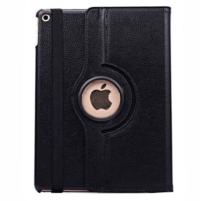 Capa COOL para iPad Air / Air 2 / Pro 9.7 / iPad 2017 / iPad 2018 9.7 poleg. Rotativa Couro Sintético Preto