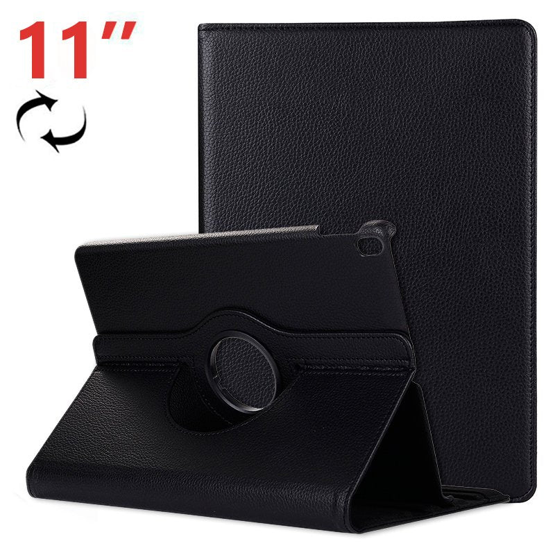 Capa COOL para iPad Pro 11 (2018) Rotativa Couro Sintético Preto