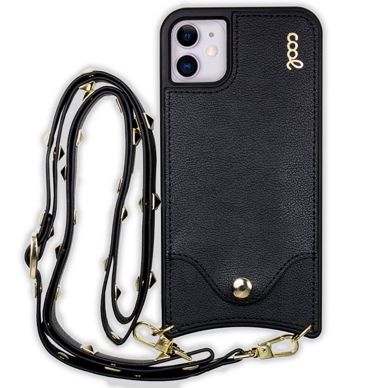 Capa COOL para iPhone 11 Correia Pop-Rock Preto