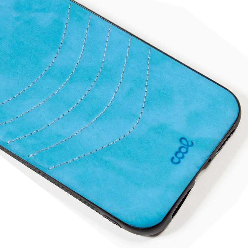 Capa COOL para iPhone 11 Pro Leather Azul Céu