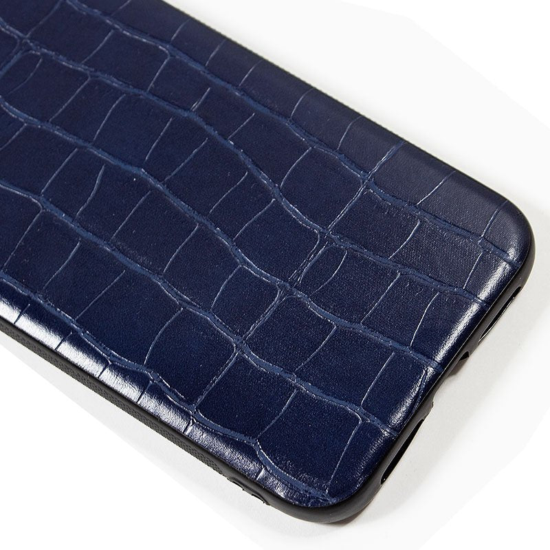 Capa COOL para iPhone 11 Pro Leather Crocodile Marinho