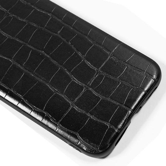 Capa COOL para iPhone 11 Pro Leather Crocodile Preto