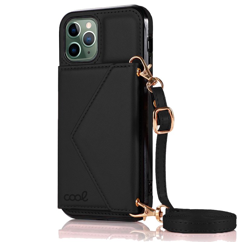 Capa COOL para iPhone 11 Pro Max Carteira Preto