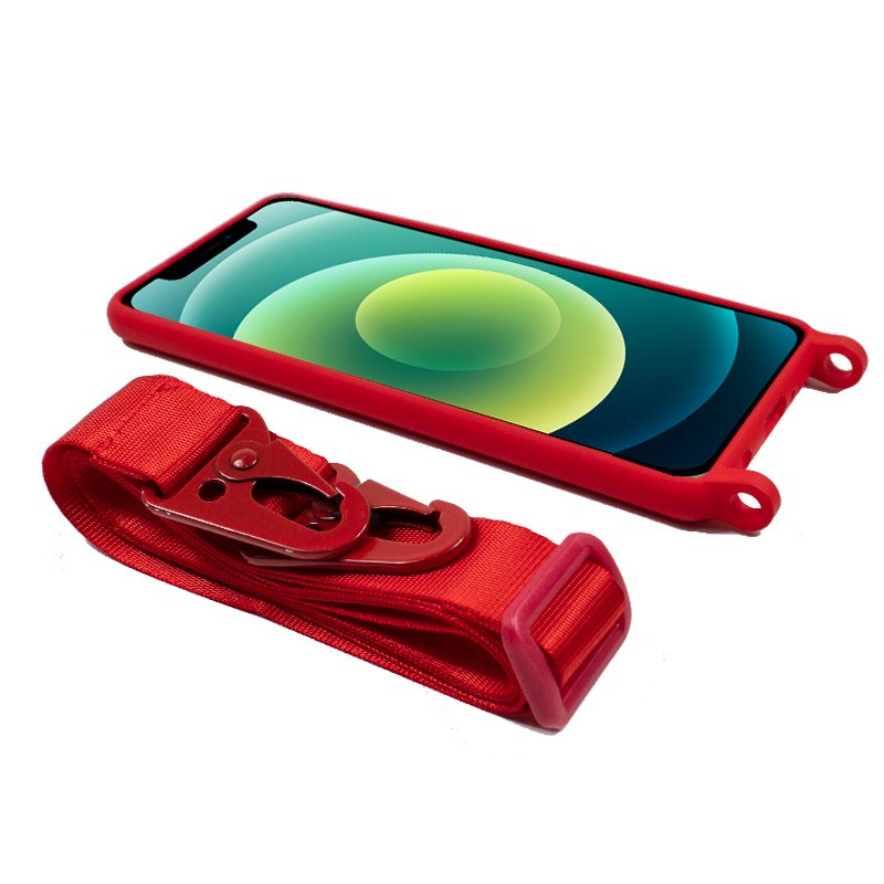 Capa COOL para iPhone 12 / 12 Pro Fita Vermelho