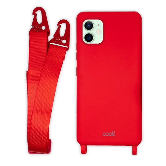 Capa COOL para iPhone 12 / 12 Pro Fita Vermelho