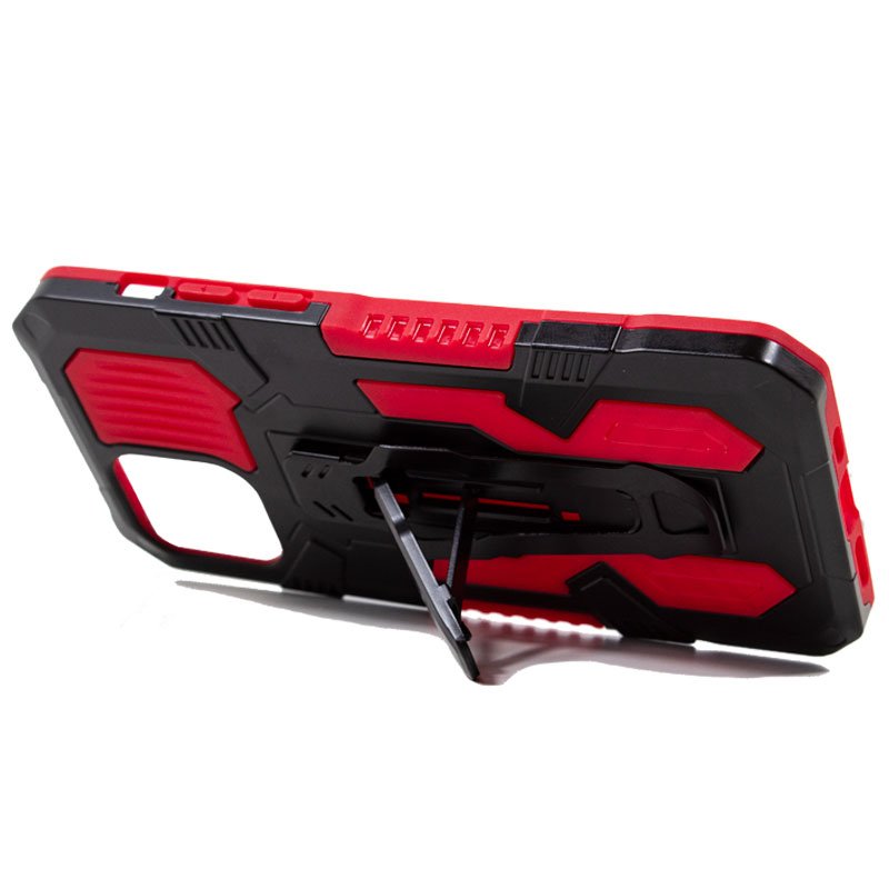 Capa COOL para iPhone 12 / 12 Pro Hard Clip Vermelho