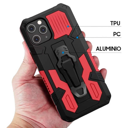 Capa COOL para iPhone 12 / 12 Pro Hard Clip Vermelho