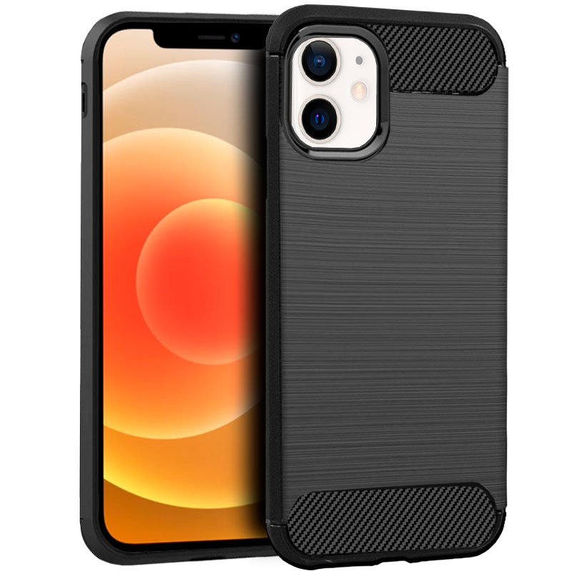 Capa COOL para iPhone 12 mini Carbono Preto